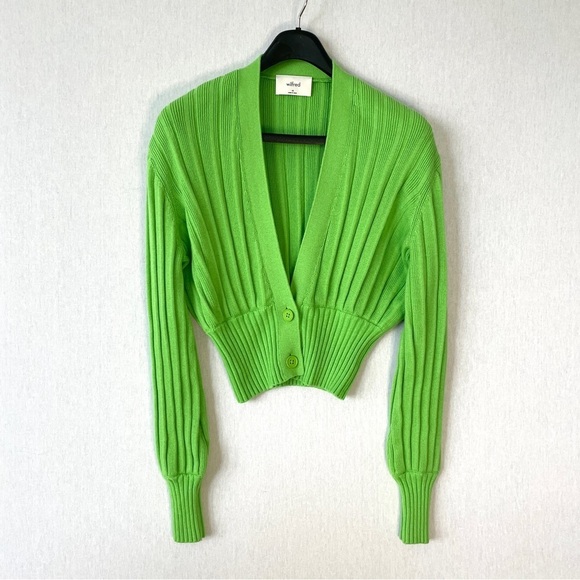 Aritzia Sweaters - Aritzia Wilfred Front Plunge Cardigan